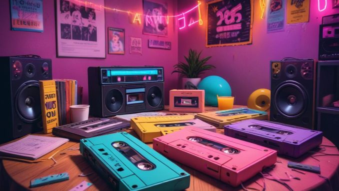 Musikquiz från 90-talet – Gå tillbaka i tiden! illustration