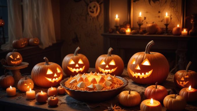Roliga lekar till Halloween som gör festen oförglömlig! illustration