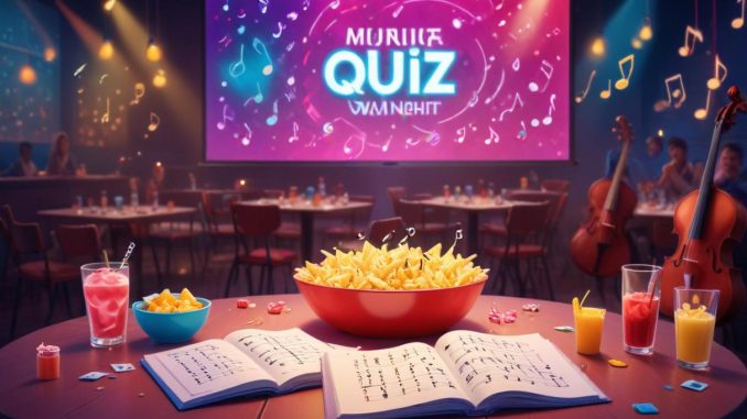 Utmana vännerna med ett kul musikquiz illustration