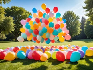 Lek med ballonger – så skapar du festlig stämning! illustration